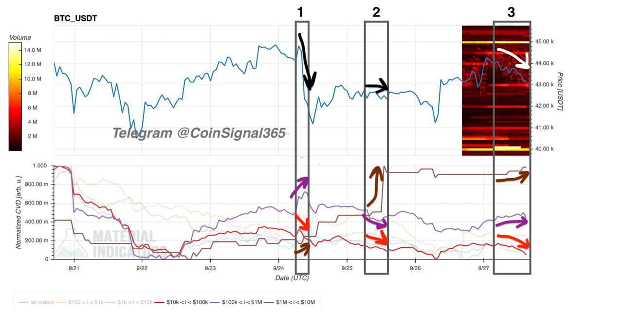 오공] 비트코인 1주간 테더 CVD차트 분석 | Cobak - Crypto Investment Inf...