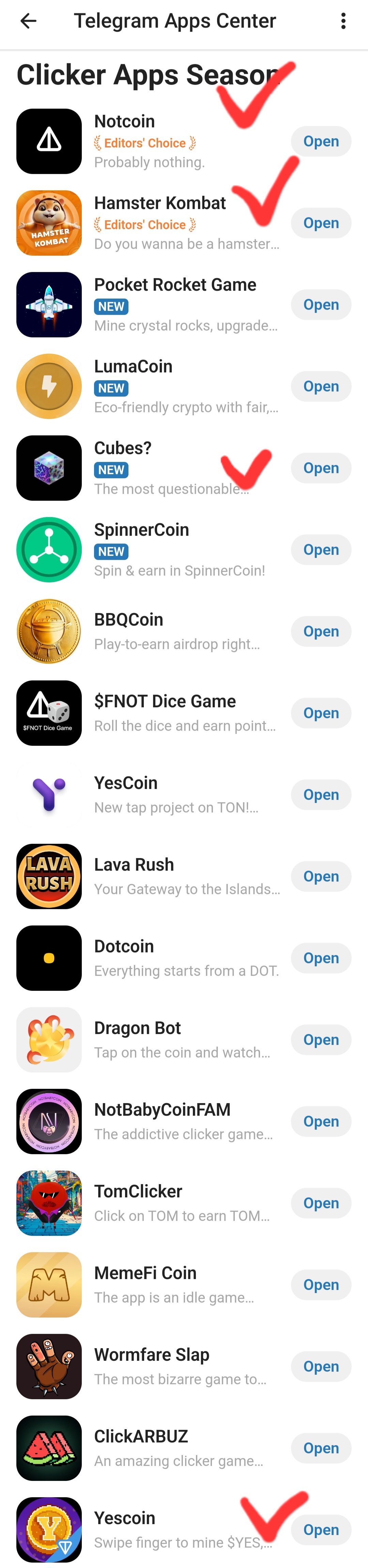 텔레그램 클릭형 채굴 모음과 추천 | 코박 - 가상자산 투자정보 플랫폼